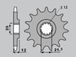 GROSSKOPF PROMOCJA ZĘBATKA PRZEDNIA 2092 13 VOR 450/530/570 '02-