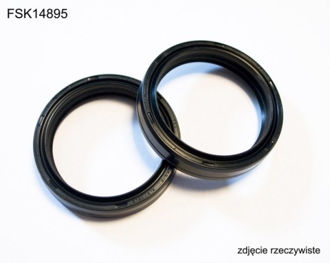 BEARING WORX USZCZELNIACZE PRZEDNIEGO ZAWIESZENIA OLEJOWE ARI107 43X52,7X9,5/10,5 MM (TCL) (55-114)