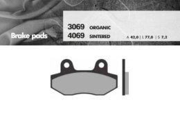 BRENTA KLOCKI HAMULCOWE KH86 SPIEK METALICZNY (ZŁOTE) (FT 4069)