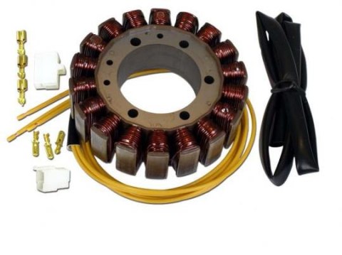 ELECTREX UZWOJENIE ALTERNATORA STATOR HONDA VT 750C / VT 1100C, CX 500/650, YAMAHA V-MAX 1200, XVZ 1200 (115X54X28)