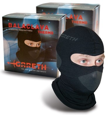 GARETH BEZSZWOWA KOMINIARKA TERMOAKTYWNA Z JONAMI SREBRA KOLOR CZARNY ROZMIAR XL