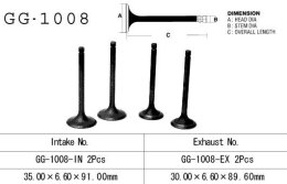 VESRAH ZAWÓR SSĄCY HONDA XL 500R/S '79-'85, FT 500 '82-'83 (PC07) (2 NA POJAZD) (OEM: 14711-429-000) (1SZT.) (MADE IN JAPAN)