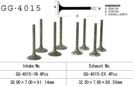 VESRAH ZAWÓR SSĄCY KAWASAKI KLR 650 '87-'09, GPZ 1100 UNITRAK '83-'85, ZN 1100B LTD '84-85' (OEM: 12004-1021,12004-1087) (1SZT.)