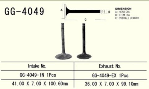 VESRAH ZAWÓR SSĄCY KAWASAKI KVF 360 '03-'13 (1 NA POJAZD) (OEM: 12004-1155) (1SZT.) (MADE IN JAPAN)