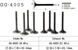 VESRAH ZAWÓR SSĄCY KAWASAKI Z 1000J 81-83, Z 1000LTD 81-82, KZ 1000 POLICE (OEM: 12004-113) (1SZT.) (MADE IN JAPAN)