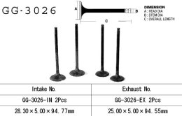 VESRAH ZAWÓR SSĄCY SUZUKI DR 250 S/SE '90-95' (OEM: 12911-15D01) (1SZT.) (MADE IN JAPAN)
