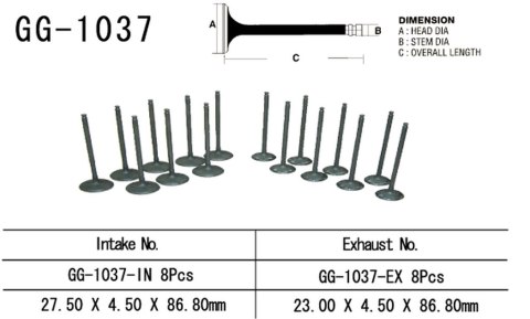 VESRAH ZAWÓR WYDECHOWY HONDA CBR 900RR '98-99' (OEM: 14721-MW0-000) (1SZT.) (MADE IN JAPAN)