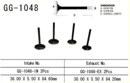VESRAH ZAWÓR WYDECHOWY HONDA TRX 450 R '04-'05 (2 NA POJAZD) (OEM: 14721-HP1-670) (1SZT.) (MADE IN JAPAN)
