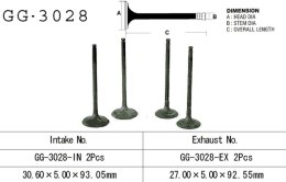 VESRAH ZAWÓR WYDECHOWY SUZUKI DR 350 '90-'99, LTA 400 EIGER '02-'09 (2 NA POJAZD) AN 400, LTA 500 (OEM: 12912-01D00) (1SZT.) (MA