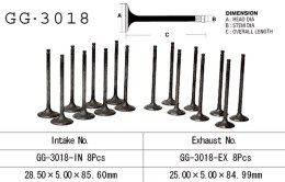 VESRAH ZAWÓR WYDECHOWY SUZUKI GSF 1200 BANDIT '97-02' GSXR 1100 '86-90' GSX 1100 F/G '88-93' (OEM: 12912-06B00) (1SZT.) (MADE IN