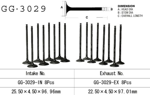VESRAH ZAWÓR WYDECHOWY SUZUKI RF 600R 9496 , GSXR 600W '92-93' (OEM: 12912-18E00) (1SZT.) (MADE IN JAPAN)