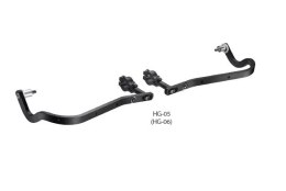 ACCEL OSŁONY RĄK (HANDBARY) Z MOCOWANIEM ALUMINIOWYM ENDURO 22MM KOLOR CZARNY (BEZ PLASTIKOWEJ OSŁONY SD02)