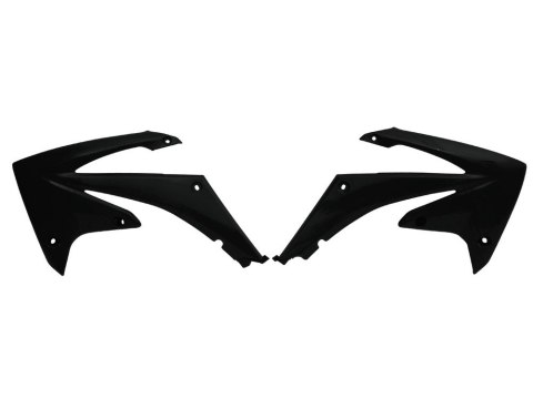 RACETECH (RTECH) OSŁONY CHŁODNICY HONDA CRF 450R (09-12), CRF 250R (10-13) KOLOR CZARNY (CVCRFNR0009) (HO04637001)