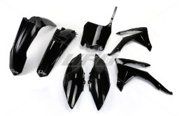 UFO KOMPLET PLASTIKÓW HONDA CRF 450R '13-'16, CRF 250R '14-'17 KOLOR CZARNY (HO116E001)