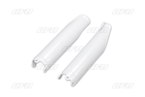 UFO OSŁONY TELESKOPÓW ( AMORTYZATORÓW ) PRZEDNICH HONDA CRF 450R/450RX 17-18 KOLOR BIAŁY - WYCOFANE Z OFERTY - WYPRZEDAŻ