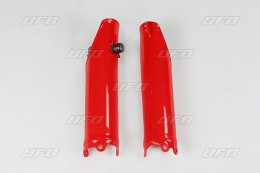 UFO OSŁONY TELESKOPÓW ( AMORTYZATORÓW ) PRZEDNICH Z BLOKADĄ HONDA CRF 250R 10-18, CRF 450R 09-12 KOLOR CZERWONY - WYPRZEDAŻ