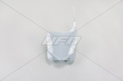 UFO TABLICA NA NUMER STARTOWY HONDA CRF 250R '14-'17, CRF 450R '13-'16, KOLOR BIAŁY