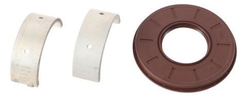 HOT RODS ŁOŻYSKA WAŁU KORBOWEGO POLARIS SPORTSMAN 700/800 '06-'14, RZR 800 '04-'14 (PANEWKI + USZCZELNIACZ)