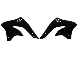 RACETECH (RTECH) OSŁONY CHŁODNICY KAWASAKI KXF 450 (06-08) KOLOR CZARNY (CVKXFNR0046) (KA03770001)