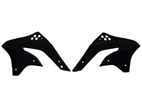 RACETECH (RTECH) OSŁONY CHŁODNICY KAWASAKI KXF 450 (06-08) KOLOR CZARNY (CVKXFNR0046) (KA03770001)