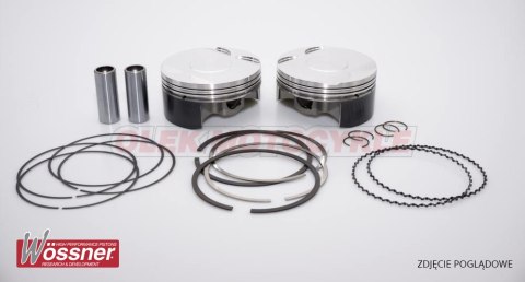 WOSSNER KOMPLET TŁOKÓW KAWASAKI (4T) KVF650 BRUTE FORCE '05-'10, PRAIRIE 650 '02-'03 (81.44mm)