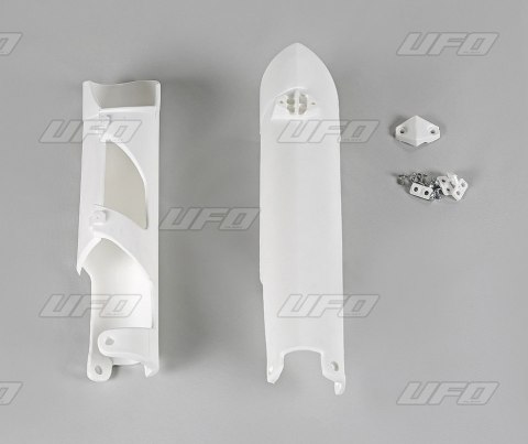 UFO OSŁONY TELESKOPÓW ( AMORTYZATORÓW ) PRZEDNICH KTM SX/SXF '07-'14, EXC '08-'15 KOLOR BIAŁY OEM 7800109410004