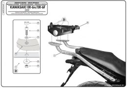 KAPPA STELAŻ KUFRA CENTRALNEGO KAWASAKI ER-6N / ER-6F 650 (09-11) ( BEZ PŁYTY )