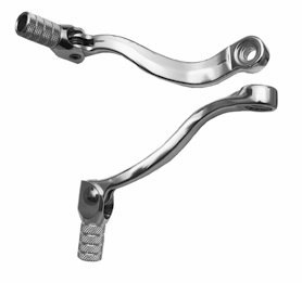 M.C. DŹWIGNIA ZMIANY BIEGÓW KTM SX 125/150 16-17, XC-W 125 17, SXF 450 16-17, EXC 450/500 17 (ALUMINIOWA) KOLOR SREBRNY, KOŃCÓWK