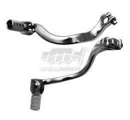 M.C. DŹWIGNIA ZMIANY BIEGÓW SUZUKI RM 125 '01-'12 (ALUMINIOWA) KOLOR SREBRNY, KOŃCÓWKA STALOWA