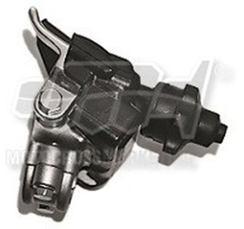 M.C. UCHWYT DŹWIGNI SPRZĘGŁA Z OSŁONĄ GUMOWĄ I DEKOMPRESATOREM HONDA CRF 250X '04-'18, CRF 450X '07-'16