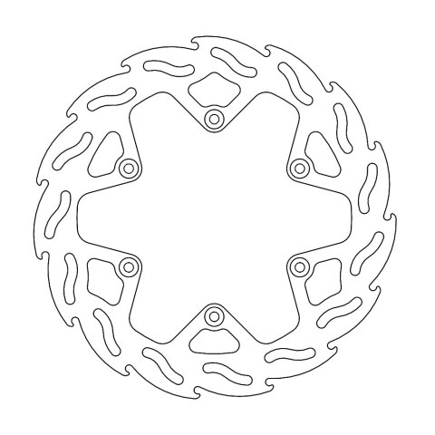 MOTO-MASTER PROMOCJA TARCZA HAMULCOWA FLAME TYŁ 245MM YAMAHA YZ/YZF/WRF 125/250/450 '19-