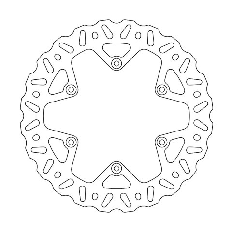 MOTO-MASTER PROMOCJA TARCZA HAMULCOWA TYŁ NITRO 245MM YAMAHA YZ/YZF/WRF 125/250 '19-, YZF 450 '18-'19