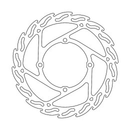 MOTO-MASTER TARCZA HAMULCOWA PRZÓD FLAME 270MM KAWASAKI KXF 250/450 '15- (POTRZEBNY ADAPTER: M211047)