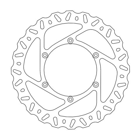 MOTO-MASTER TARCZA HAMULCOWA PRZÓD NITRO 270MM YAMAHA YZ/YZF 125/250/450 '16-, WRF 250 '17-'19, 450 '16-'18