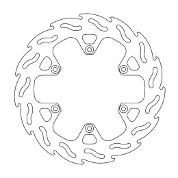 MOTO-MASTER TARCZA HAMULCOWA TYŁ 240MM FLAME KTM 450 RALLY '11- ,BETA 250/300/350/390/400/430/450/480/498/500 RR '13-'20