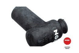 NGK FAJKA NA ŚWIECE GUMOWA KĄTOWA (90) Z NAKRĘTKĄ CZARNA (NR 8338)