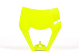 RACETECH (RTECH) OSŁONA LAMPY PRZÓD KTM EXC/EXCF 17-19 KOLOR ŻÓŁTY FLUO (WZÓR OEM)