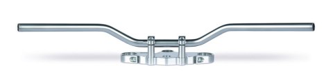 TRW LUCAS KIEROWNICA STALOWA 22MM SUPERBIKE COMFORT CHROMOWANA POŁYSK