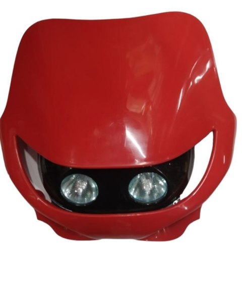 AMEX WYPRZEDAŻ LAMPA PRZEDNIA CZERWONA UNIWERSALNA