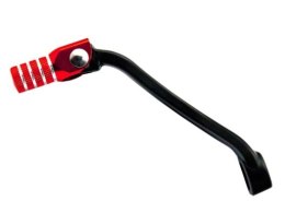 PSYCHIC DŹWIGNIA ZMIANY BIEGÓW KTM 690 DUKE / SMC / SUPERMOTO ALUMINIOWA KOLOR CZARNY, KOŃCÓWKA POMARAŃCZOWA (75034031000)