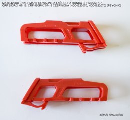 PSYCHIC PROWADNICA ŁAŃCUCHA HONDA CR 125/250 '07, CRF 250R/X '07-16, CRF 450R/X '07-16 CZERWONA (HO04623070, HO04622070)