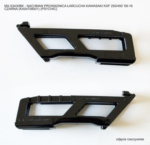 PSYCHIC PROWADNICA ŁAŃCUCHA KAWASAKI KXF 250/450 '09-'21 KOLOR CZARNY (KA04708001)