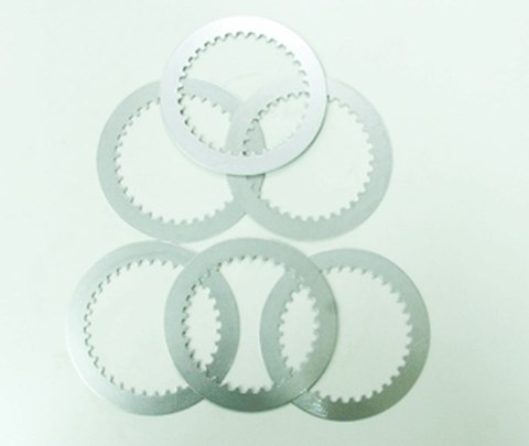 PSYCHIC PRZEKŁADKI TARCZ SPRZĘGŁOWYCH KAWASAKI KX125 94-08, KSF250 87-04 (132,8X96,2X1,6X34T) (6 SZT.) (PS074A)