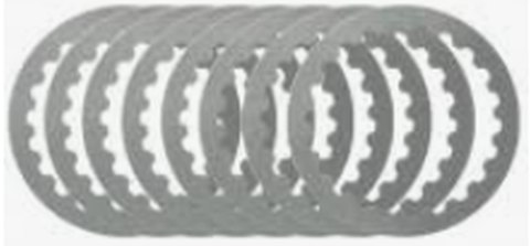 PSYCHIC PRZEKŁADKI TARCZ SPRZĘGŁOWYCH YAMAHA WR450F 05-16 (7 SZT.) (PS038D)