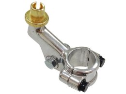 PSYCHIC UCHWYT DŹWIGNI SPRZĘGŁA CR 80R '96-'02, CR 85R '03-'07, CR 125R/250R '96-'03, XR 250R/400R '96-'04 KOLOR SREBRNY (OEM:53