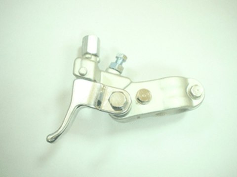 PSYCHIC UCHWYT DŹWIGNI SPRZĘGŁA HONDA CRF 250 '04-09, CRF 450 '04-08 KOLOR SREBRNY Z DŹWIGNIĄ DEKOMPRESATORA (KUTY) (L10100A)