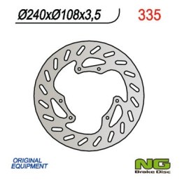 NG TARCZA HAMULCOWA PRZÓD DERBI 50 SENDA R/R-RACER/X-TREME/X-RACE '00-'09 (240x108x3,5)
