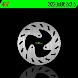 NG TARCZA HAMULCOWA TYŁ RIEJU 50 RS 3 12-18, 125 RS3 14-18, SHERCO 50/125 (220X62X3,5MM) (3X8,5MM)
