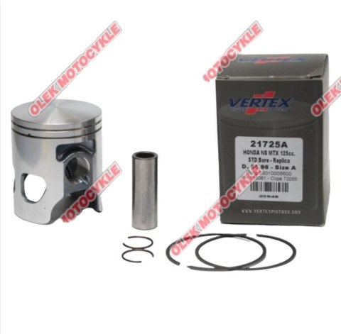 VERTEX TŁOK HONDA MTX 125R, NS 125 (56,00MM) (PIERŚCIENIE 53010005600 x 2 SZT.)