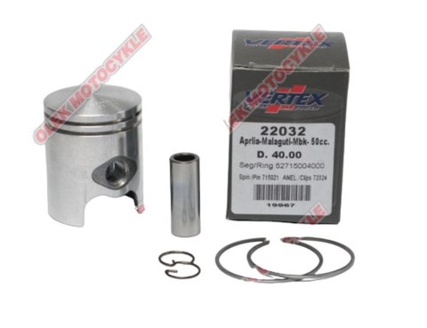 VERTEX TŁOK MINARELLI 50 SKUTERY APRILIA,BETA,MBK,YAMAHA 40,25 MM